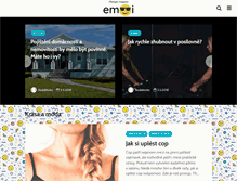 Tablet Screenshot of emoi.cz